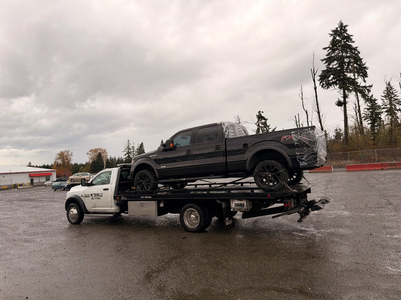 MK Towing Service Area