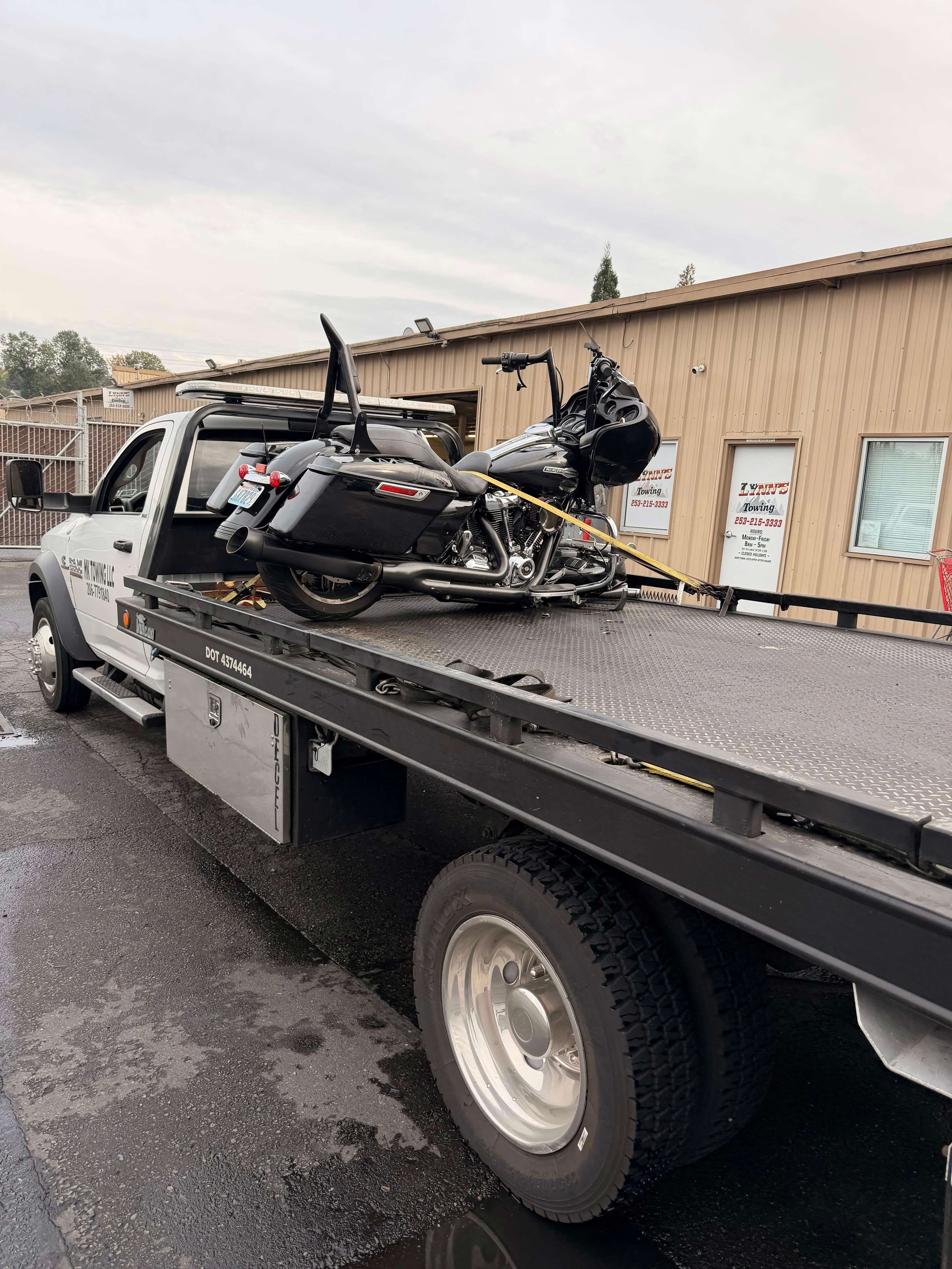 MK Towing Motorcycle Service